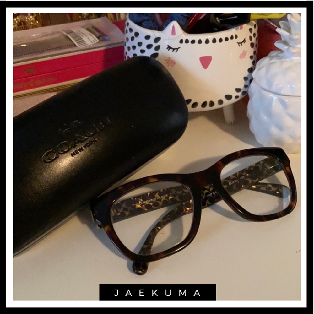 Coach “HC6115” Dark Tortoise Rx Glasses 👓